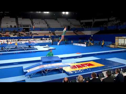 THOMAS Braida (AUS) W - 2019 Trampoline Worlds, Tokyo (JPN) - Qualification Double Mini R1