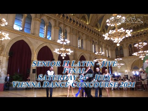 Vienna Dance Concourse 2021 - Senior II Latin Jive WDSF - Final - 24 July 2021
