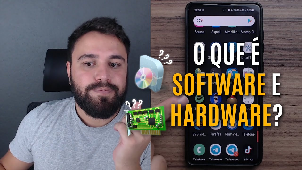 QUAL É A DIFERENÇA ENTRE HARDWARE E SOFTWARE