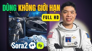 Cách Dùng Siêu Đơn Giản Sora 2 Làm Video AI Không Giới Hạn| Huy Nguyễn - Mr AI (không free)