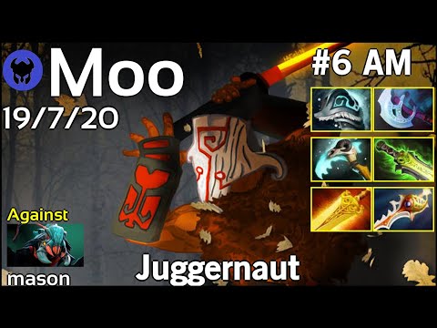 Moo [J.Storm] plays Juggernaut!!! Dota 2 7.21