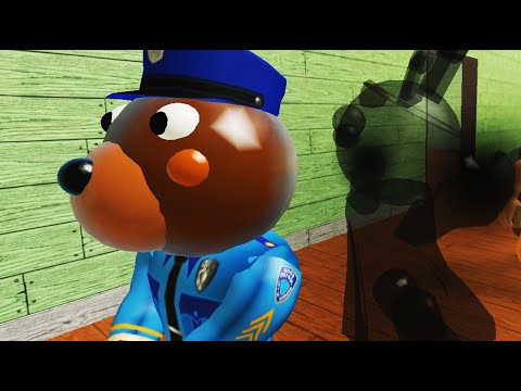 Roblox Piggy 2 BUNNY GHOST VS NEW DOGGY POLICE JUMPSCARE