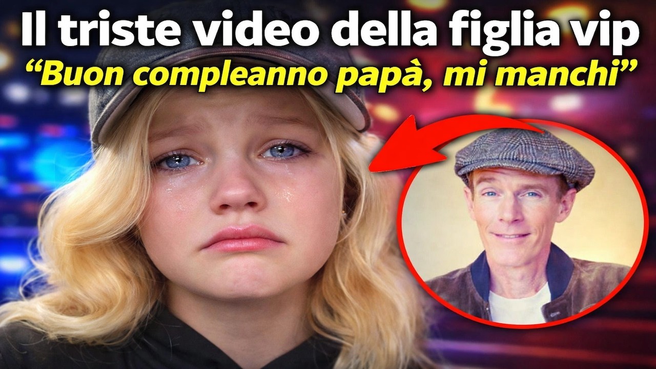 💔🎂 IL COMMOVENTE RICORDO PER JAMES VAN DER BEEK: LA FIGLIA EMILIA EMOZIONA TUTTI CON UN MESSAGGIO STRAZIANTE