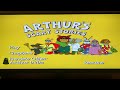Arthur Arthur S Scary Stories DVD Menu Walkthrough 2002