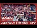 Classic Match: Liverpool 0-1 Norwich City | Players and fans bid farewell to the Kop