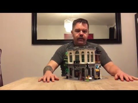 LEGO Creator Expert 10251 Brick Bank,  Unboxing and Time lapse build