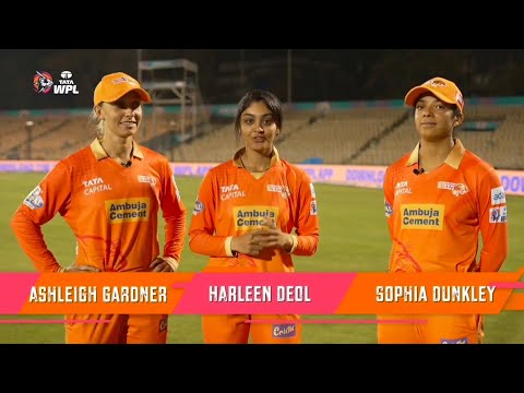 shenanigans with Ashleigh Gardner, Harleen Deol and Sophia Dunkley 😃👌🏻FULL INTERVIEW 🎥