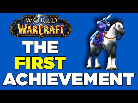 WoW History: The First Achievement & Early Days of World of Warcraft 2004
