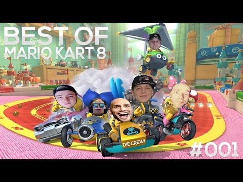 Best of Mario Kart 8 #001 ft. MontanaBlack, flyinguwe, ELoTRiX, Solution, PunktMomo & Hornisse86!😂
