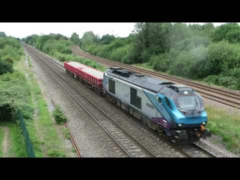 TPE DRS 68028 - 6D95 Gravel, North Stafford Jn 01/07/20.