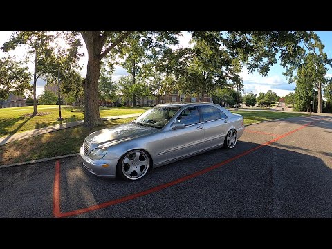 New GoPro and 2002 Mercedes Benz S500 Walk Around
