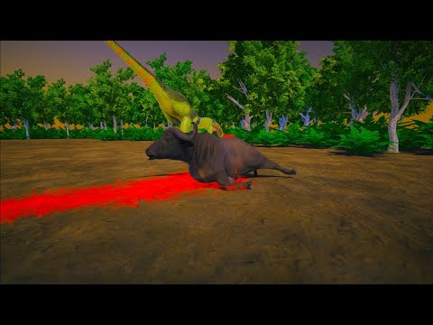 dinosaurs hunting - Animal Revolt Battle Simulator