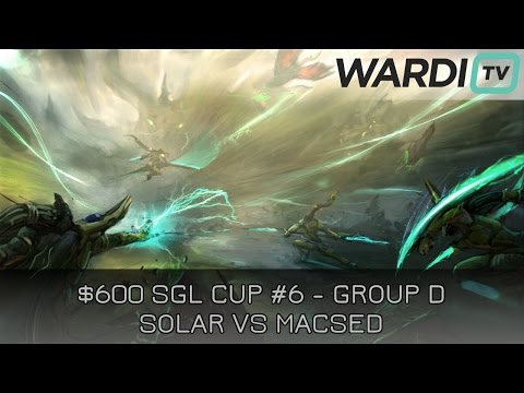Solar vs MacSed - PvZ - SGL Cup #6 Group D