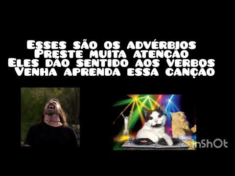 Música dos advérbios- Paródia: Minha vida é uma viagem.