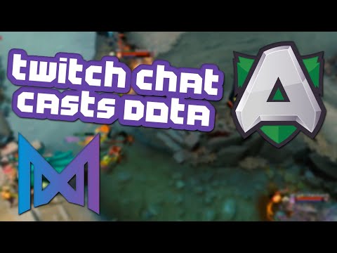 Twitch Chat Casts Dota 2 | Team Nigma vs Alliance DreamLeague Season 15