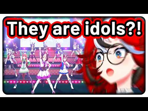 Bae's reaction when she saw horse girls perform on stage 【Hololive EN】