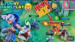 “MLBB Dark System Funny Gameplay with friends 😂 | Total Madness | part 2