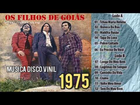 Os Filhos De Goiás,  Tchau Maria Helena , LP completo 1975         ( DISCO VINIL )