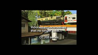 Indonesian Locomotives that no longer exist.... 🥀 CC201 Series