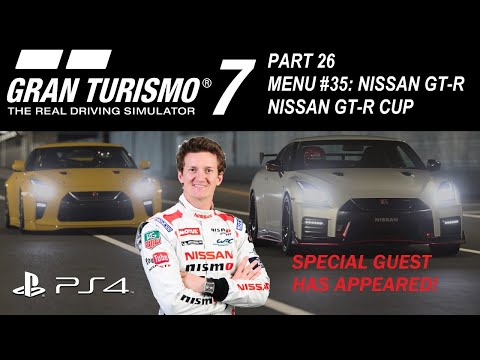 Gran Turismo 7 (PS4) -  Walkthrough 100% Part 26 - Menu #35: Nissan GT-R | Nissan GT-R Cup