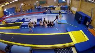 preview picture of video 'Tyresögymnastiken USM träning-vikingacupen 2014'