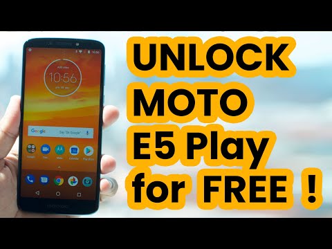 🔓 🇺🇸 Unlock Motorola MOTO E5 Play, MetroPCS, AT&T