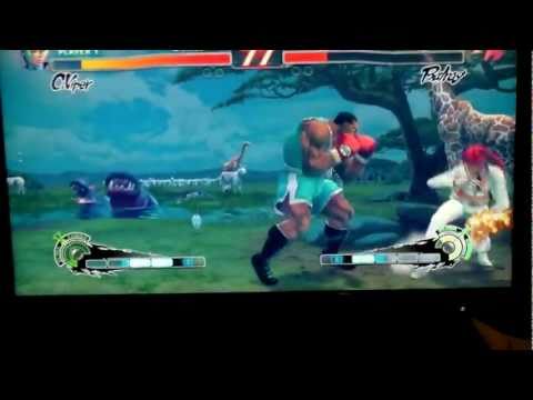 EG Justin Wong ( C.Viper ) VS Nero Fenix ( Balrog ) Level | Up SSFIV Wed Night Fights On 05-11-11