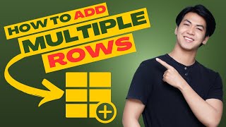 How to insert multiple rows in Excel (Quick and Easy)
