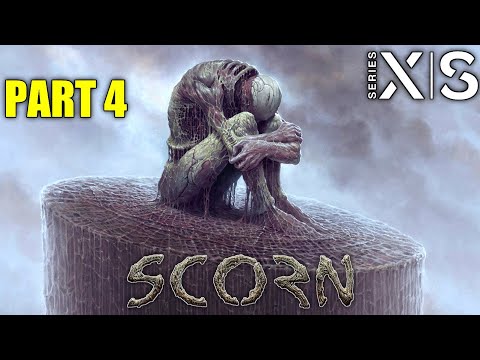 Scorn Xbox Series S Walkthrough Gameplay Part 4 FULL GAME No Commentary | Scorn Act 4 Playthrough