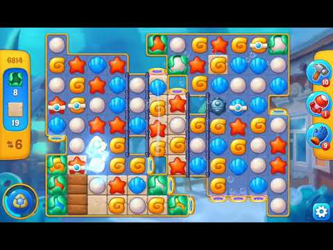 Fishdom 2021 - Level 6814   #playrix #fishdom #gaming