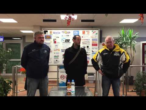 Pressekonferenz: Wanderers Germering - ESC Geretsried (01.11.15)