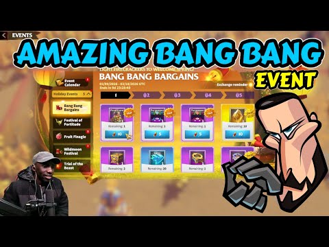 NEW Bang Bang Bargains & team up EVENTS SHOWCASE - call of dragons