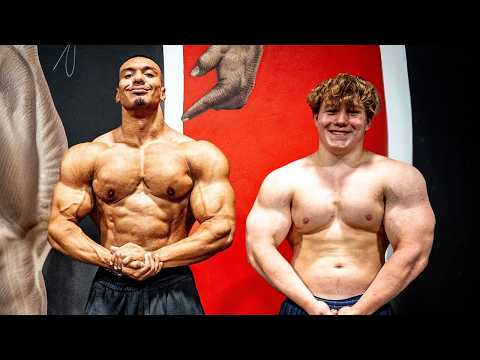 17 yr old benches 5 plates for reps! 397lbs x14!