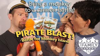 Bring a monkey to a cannon battle? with Pirate Blast!