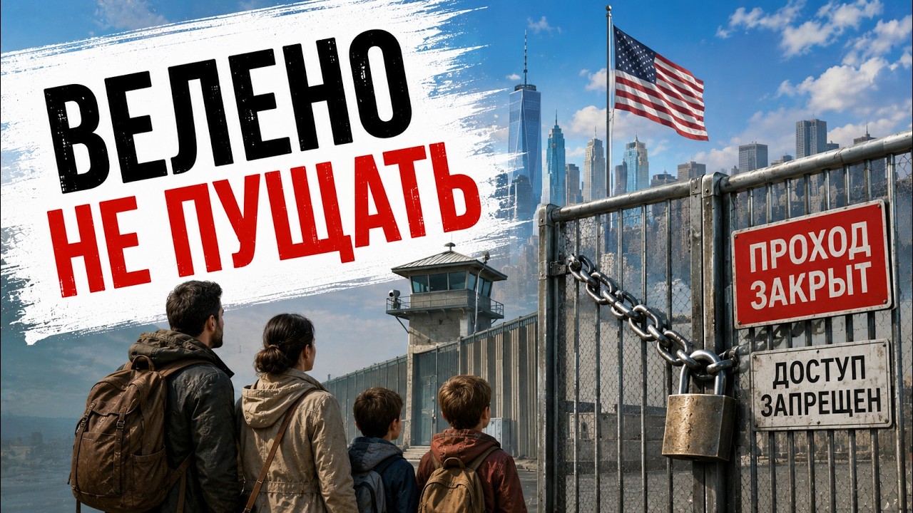 Иммиграция в США прикрыта наглухо и давно для нормальных людей