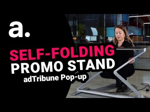adTribune Pop-up - Fast&Easy LED promotional stand
