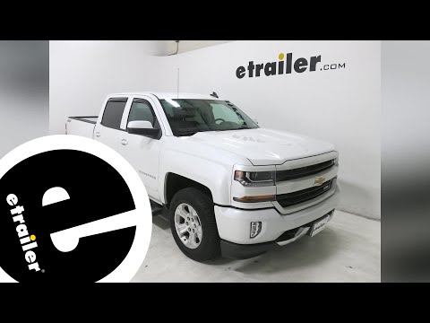 etrailer | WeatherTech Side Window Air Deflectors Installation - 2016 Chevrolet Silverado 1500