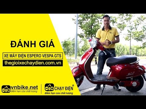Đánh giá xe máy điện Espero Vespa GTS