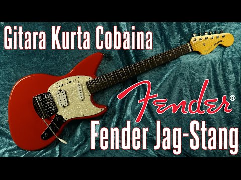 Fender Kurt Cobain Jag-Stang RW Fiesta Red