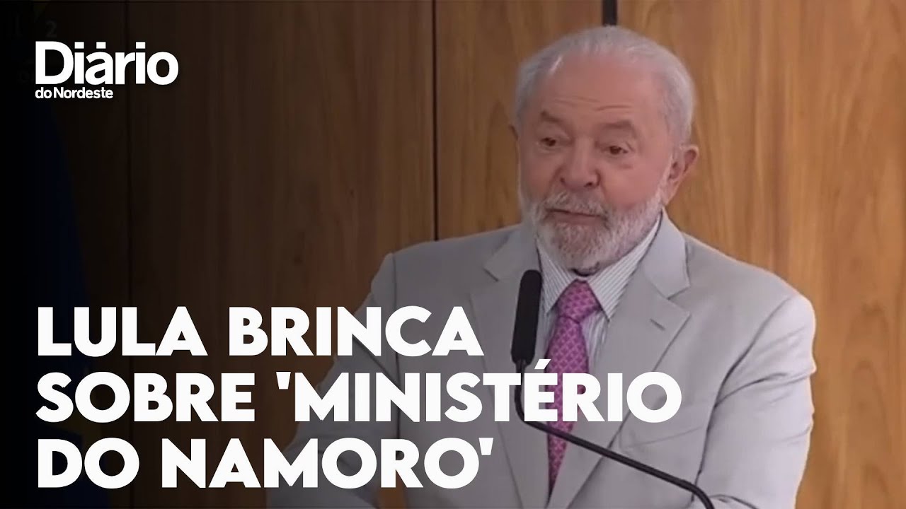 Imagem da notícia: Lula brinca e se desculpa por ainda não ter criado o 'Ministério do Namoro'; assista