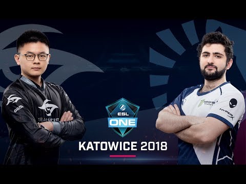 Dota 2 - Team Secret vs. Team Liquid - Game 1 - Quarterfinal - ESL One Katowice Major 2018