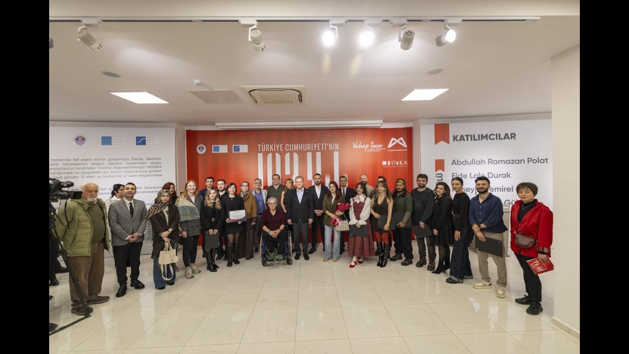 BAŞKAN SEÇER, ‘TÜRKİYE CUMHURİYETİ’NİN 102  YILI RESİM YARIŞMASI SERGİSİ’NİN AÇILIŞINA KATILDI