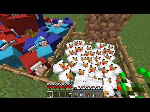 DAVUK SÜRÜSÜ :D - Minecraft HARDCORE Survival Bölüm 24