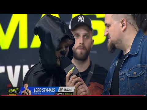 ZOSTAŁ ZNOKAUTOWANY NA KONFERENCJI CLOUT MMA