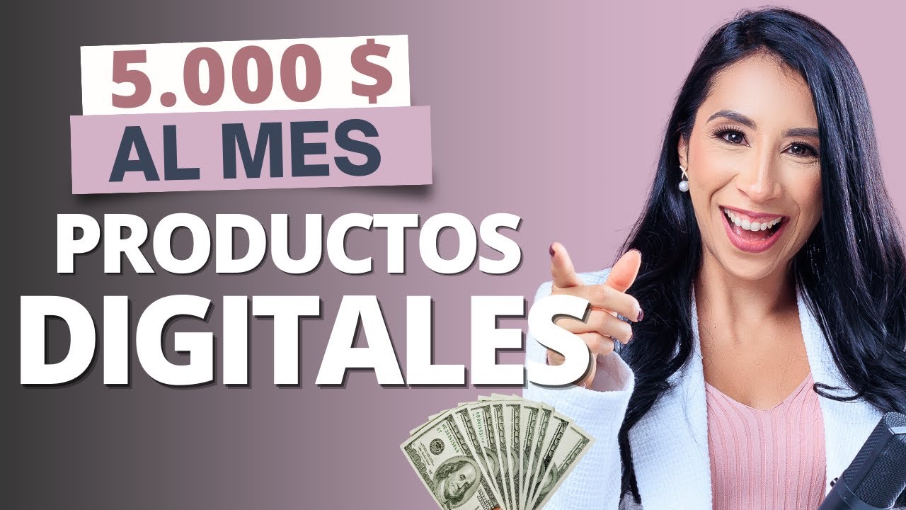 🌸 COMO generar DINERO todos los días con 3 PRODUCTOS DIGITALES 🤑