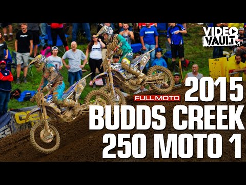 FULL MOTO: 2015 Budds Creek | Jeremy & Alex Martin, Musquin, Cianciarulo, Osborne Battle. 250 Moto 1