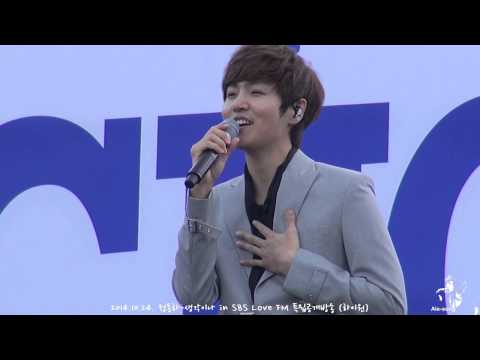 2014.10.24. 정동하 - 생각이나 in SBS Love FM 특집공개방송 (하이원)