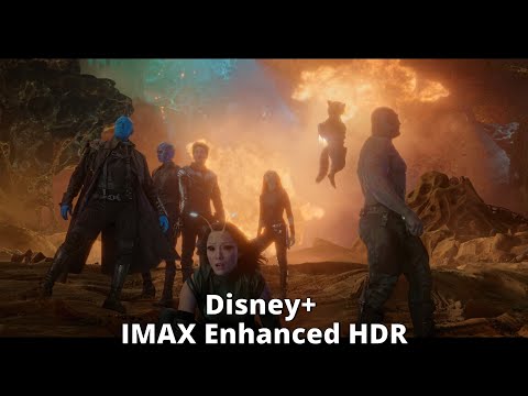Guardians of the Galaxy Vol. 2 Disney+ IMAX Enhanced vs 4K vs Blu-ray (HDR version)