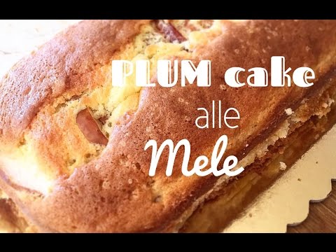 Plum cake alle mele, light SENZA BURRO