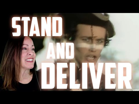 Reacting to Adam & The Ants - Stand and Deliver SUPER!!